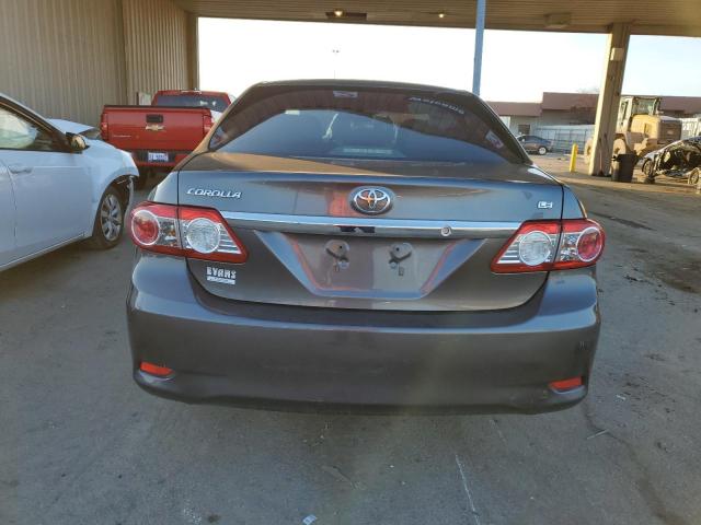 JTDBU4EE4B9147994 - 2011 TOYOTA COROLLA BASE GRAY photo 6