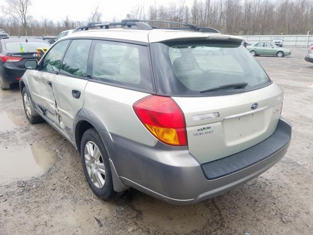 4S4BP62C857392833 - 2005 SUBARU LEGACY OUTBACK 2.5I LIMITED  photo 3