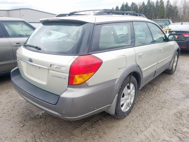 4S4BP62C857392833 - 2005 SUBARU LEGACY OUTBACK 2.5I LIMITED  photo 4