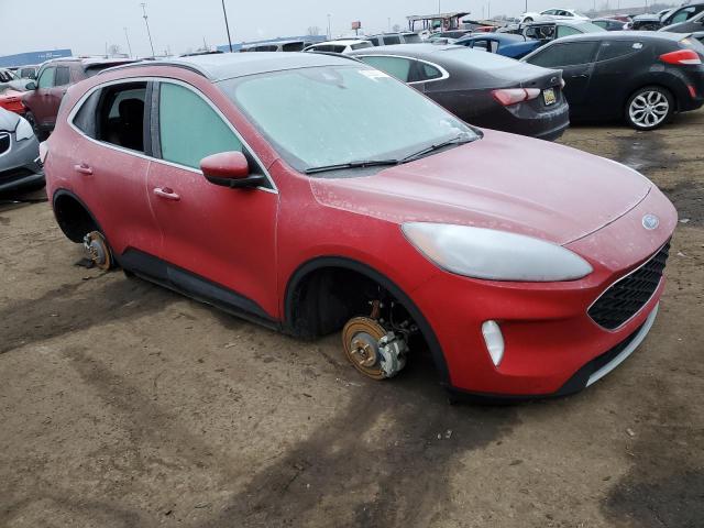 1FMCU9J90NUB23991 - 2022 FORD ESCAPE TITANIUM RED photo 4