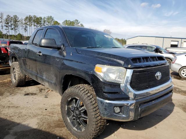 5TFRY5F11EX162182 - 2014 TOYOTA TUNDRA DOUBLE CAB SR/SR5 BLACK photo 4