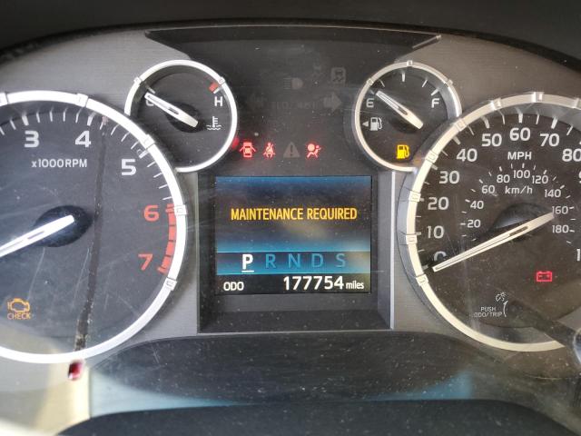 5TFRY5F11EX162182 - 2014 TOYOTA TUNDRA DOUBLE CAB SR/SR5 BLACK photo 9