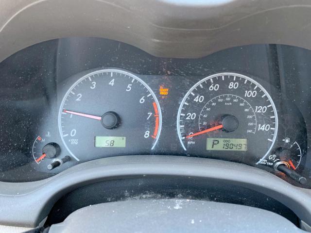 2T1BU4EE9AC398017 - 2010 TOYOTA COROLLA BASE  照片 8