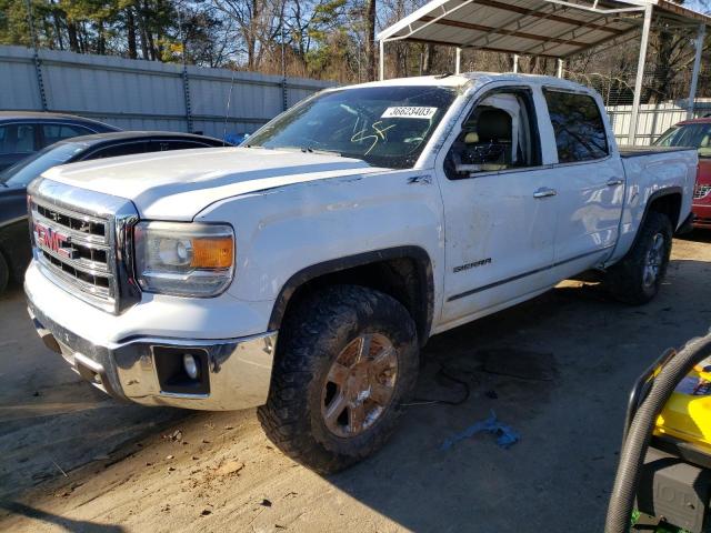 3GTU2VECXEG152690 - 2014 GMC SIERRA K1500 SLT WHITE photo 1