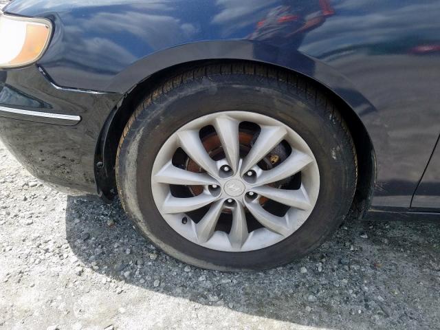 KMHFC46F26A084695 - 2006 HYUNDAI AZERA SE  photo 9