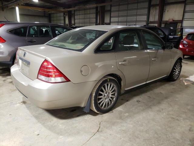 1MEFM42196G618735 - 2006 MERCURY MONTEGO PREMIER BEIGE photo 3