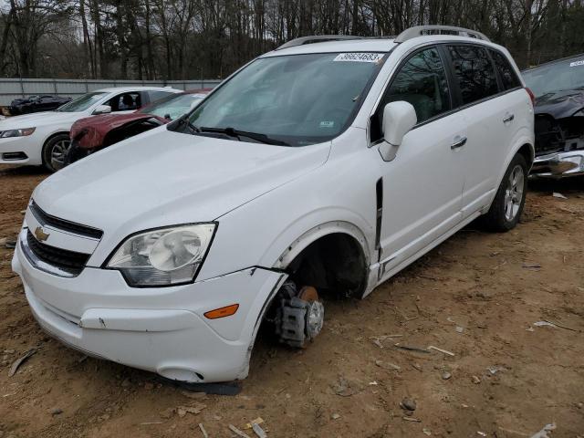 3GNAL4EK9ES505118 - 2014 CHEVROLET CAPTIVA LTZ WHITE photo 1