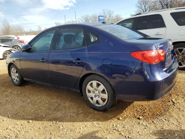 KMHDU46D78U504875 - 2008 HYUNDAI ELANTRA GL BLUE photo 2