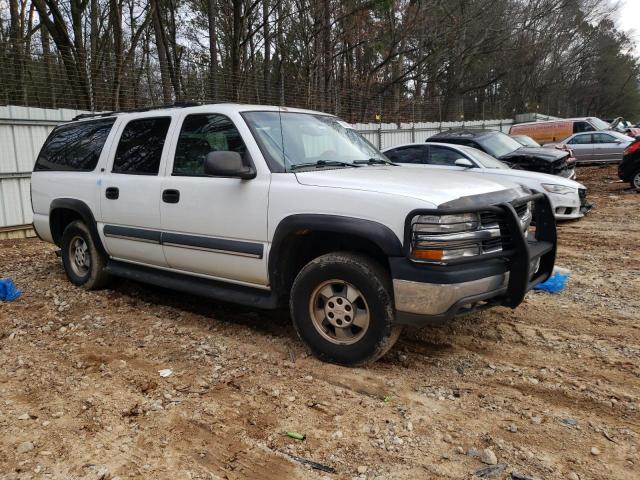 1GNEC16Z72J185239 - 2002 CHEVROLET SUBURBAN C1500 WHITE photo 4