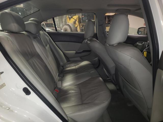19XFB2F92CE308949 - 2012 HONDA CIVIC EXL WHITE photo 10