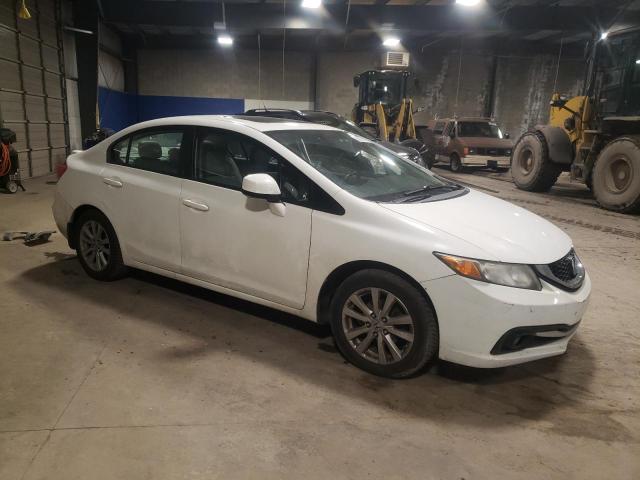 19XFB2F92CE308949 - 2012 HONDA CIVIC EXL WHITE photo 4