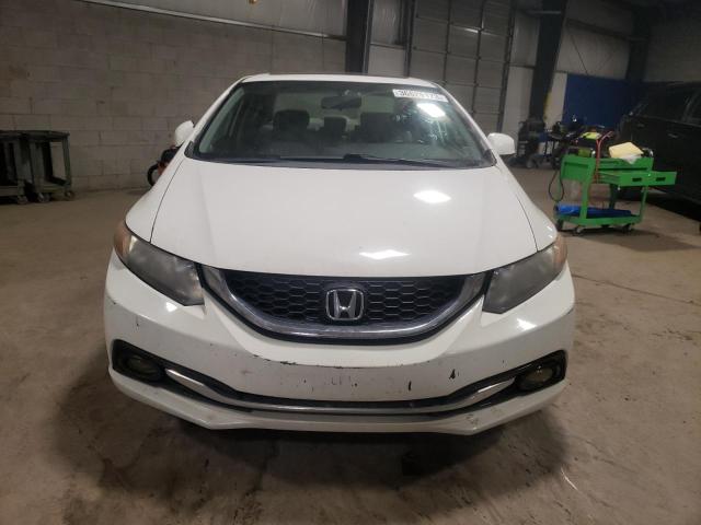 19XFB2F92CE308949 - 2012 HONDA CIVIC EXL WHITE photo 5