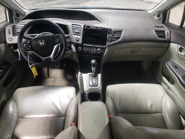 19XFB2F92CE308949 - 2012 HONDA CIVIC EXL WHITE photo 8