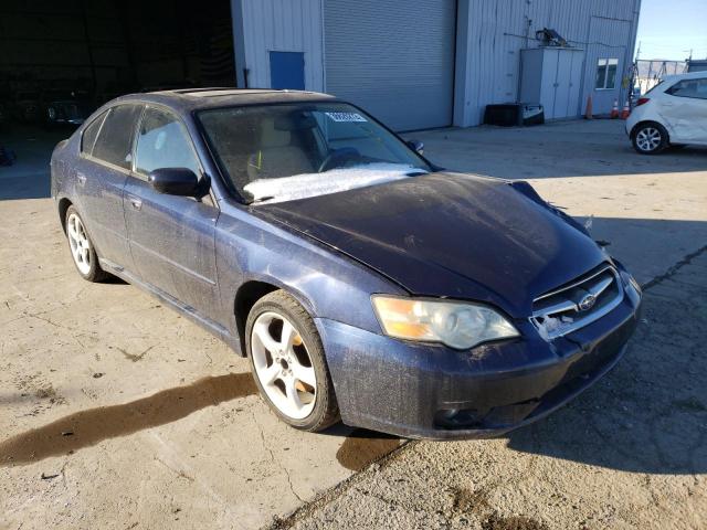 4S3BL616X77207339 - 2007 SUBARU LEGACY 2.5I BLUE photo 1