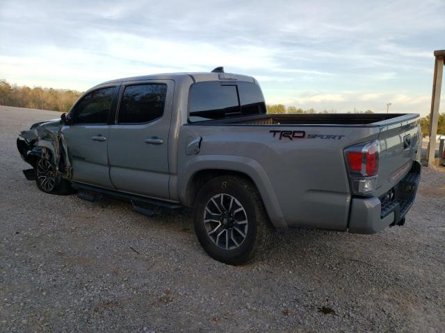 5TFAZ5CN2MX100127 - 2021 TOYOTA TACOMA DOUBLE CAB 银色 照片 2
