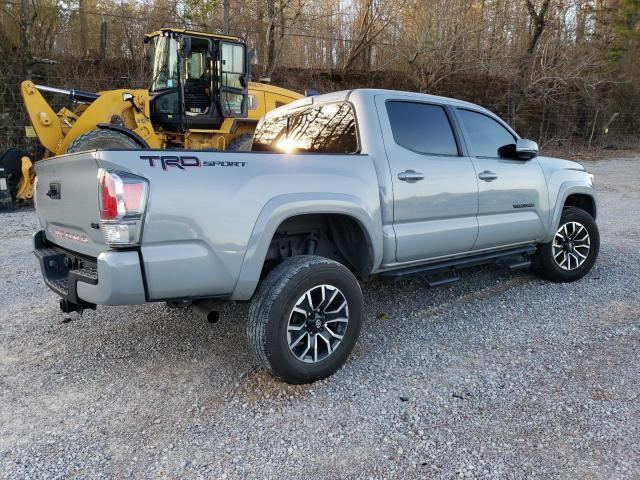 5TFAZ5CN2MX100127 - 2021 TOYOTA TACOMA DOUBLE CAB 银色 照片 3
