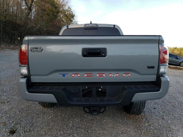 5TFAZ5CN2MX100127 - 2021 TOYOTA TACOMA DOUBLE CAB 银色 照片 6