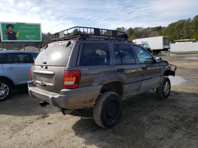 1J4GW48S9YC346868 - 2000 JEEP GRAND CHER LAREDO Մոխրագույն լուսանկար 3