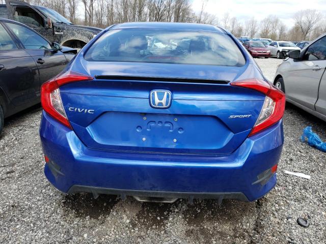 2HGFC2F8XKH533242 - 2019 HONDA CIVIC SPORT 蓝色 照片 6