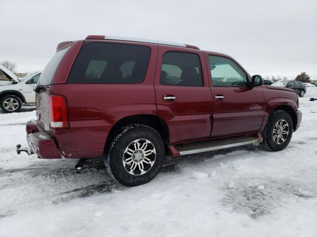 1GYEK63N53R308172 - 2003 CADILLAC ESCALADE LUXURY MAROON photo 3