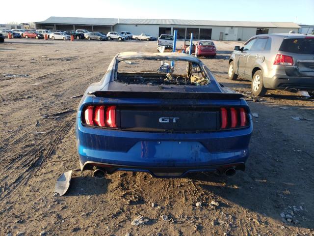 1FA6P8CF3H5234464 - 2017 FORD MUSTANG GT BLUE photo 6