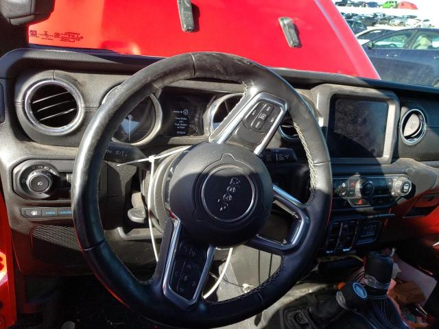 1C4JJXP66MW688724 - 2021 JEEP WRANGLER U SAHARA 4XE RED photo 8