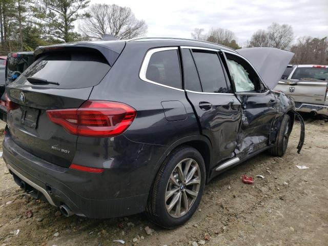 5UXTR9C53JLD72805 - 2018 BMW X3 XDRIVE30I Grau Foto 3
