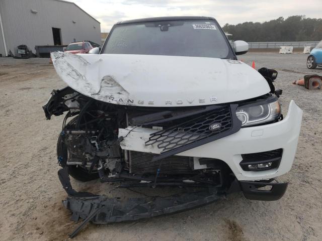 SALWR2FV4HA178166 - 2017 LAND ROVER RANGE ROVE HSE WHITE photo 5