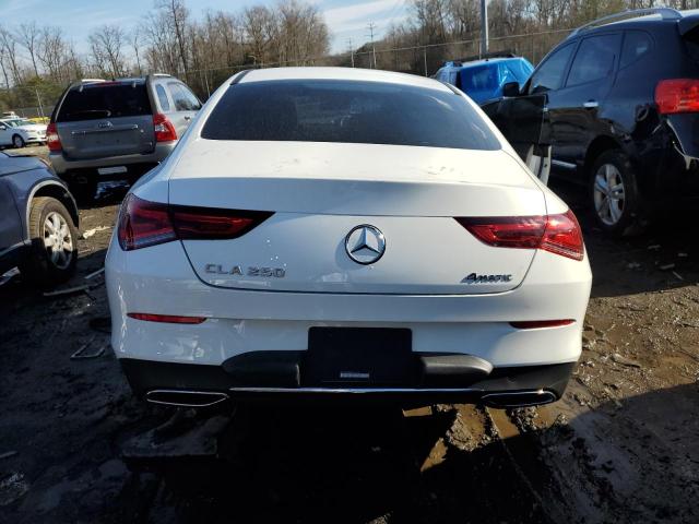 W1K5J4HB9NN315248 - 2022 MERCEDES-BENZ CLA 250 4MATIC WHITE photo 6