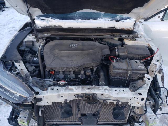 19UUB3F67KA802598 - 2019 ACURA TLX TECHNOLOGY WHITE photo 11