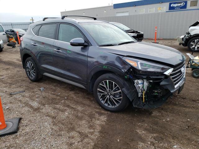 KM8J3CAL0MU344671 - 2021 HYUNDAI TUCSON LIMITED GRAY photo 4