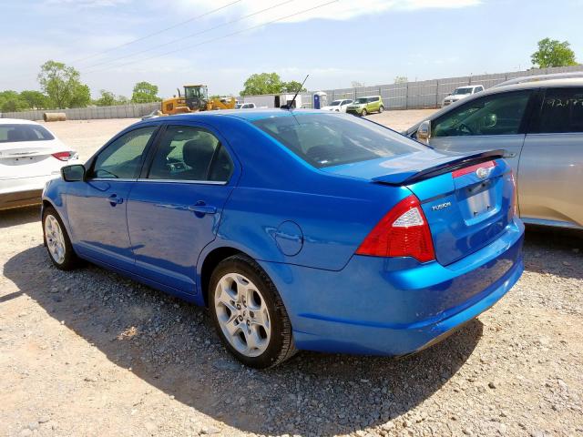 3FAHP0HA2BR127613 - 2011 FORD FUSION SE  photo 3