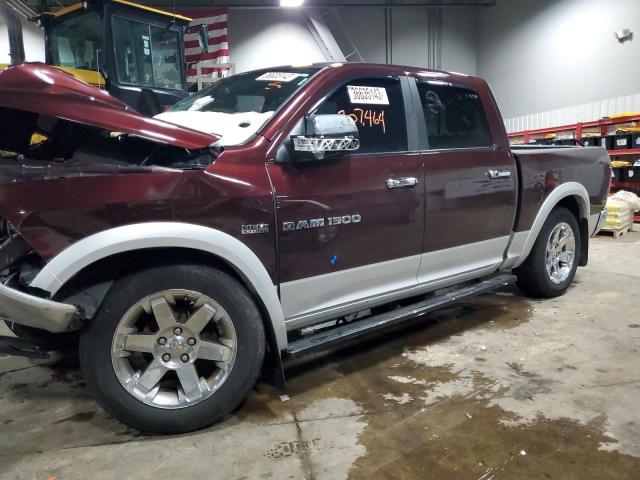 1C6RD7NT8CS148629 - 2012 DODGE RAM 1500 LARAMIE MAROON photo 1