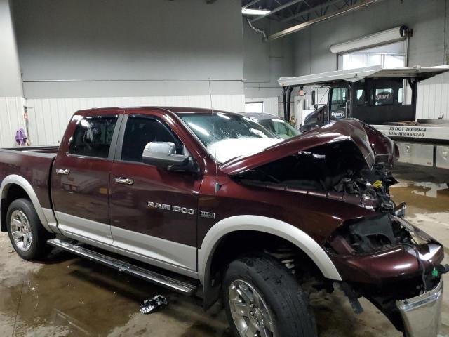 1C6RD7NT8CS148629 - 2012 DODGE RAM 1500 LARAMIE MAROON photo 4