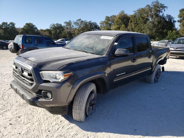 3TMAZ5CN5JM062443 - 2018 TOYOTA TACOMA DOUBLE CAB 灰色 照片 1