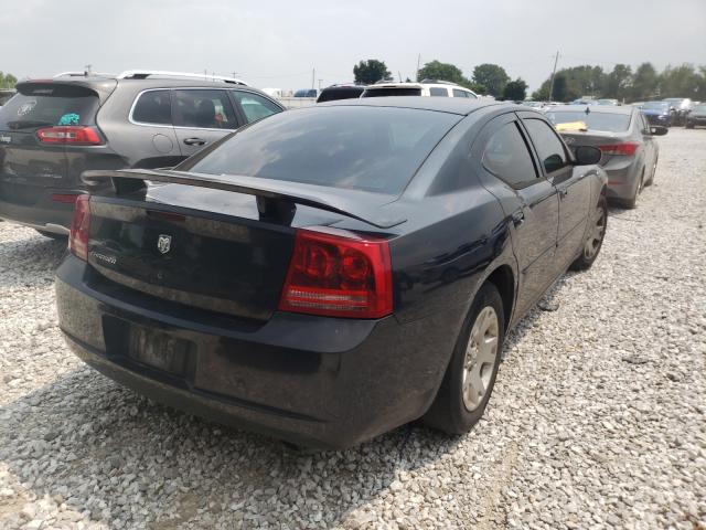 2B3KA43G46H381752 - 2006 DODGE CHARGER SE BLACK photo 4