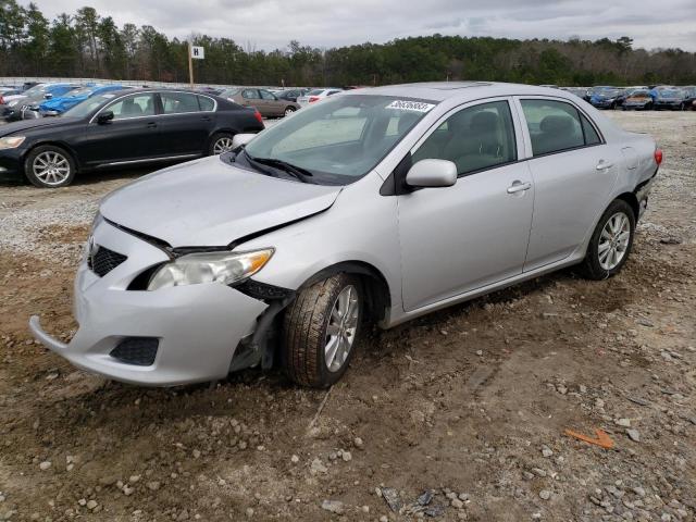 1NXBU40EX9Z100530 - 2009 TOYOTA COROLLA BASE SILVER photo 1