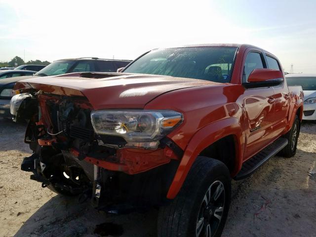 3TMCZ5AN7JM181056 - 2018 TOYOTA TACOMA DOUBLE CAB  фото 2