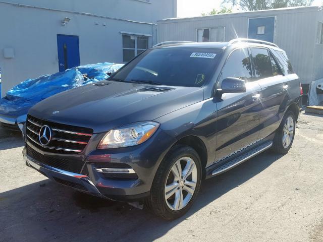 4JGDA5HB4FA446006 - 2015 MERCEDES-BENZ ML 350 4MATIC  photo 2
