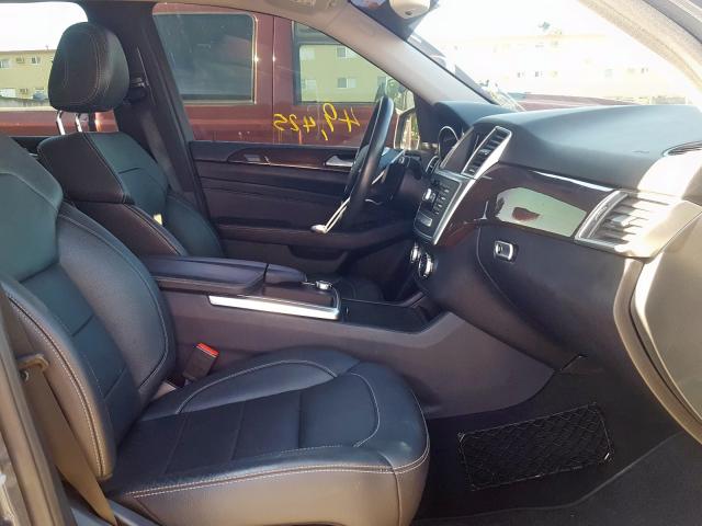 4JGDA5HB4FA446006 - 2015 MERCEDES-BENZ ML 350 4MATIC  photo 5