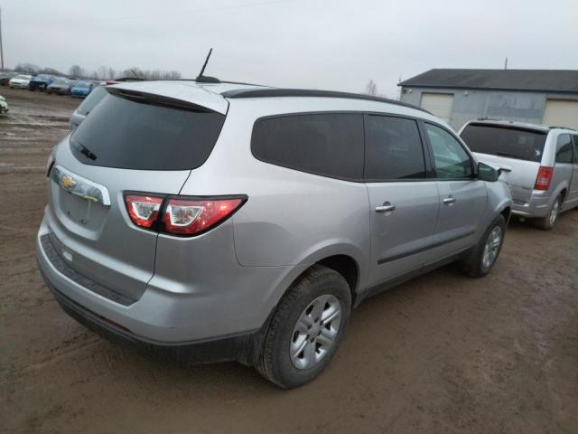 1GNKVFED8HJ188790 - 2017 CHEVROLET TRAVERSE LS SILVER photo 3