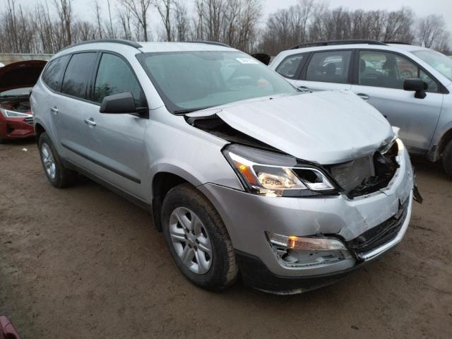 1GNKVFED8HJ188790 - 2017 CHEVROLET TRAVERSE LS SILVER photo 4