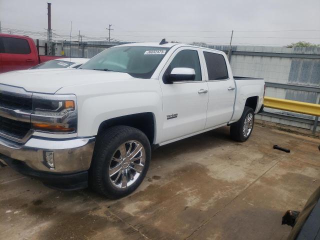 3GCUKREC2HG374670 - 2017 CHEVROLET SILVERADO K1500 LT WHITE photo 1