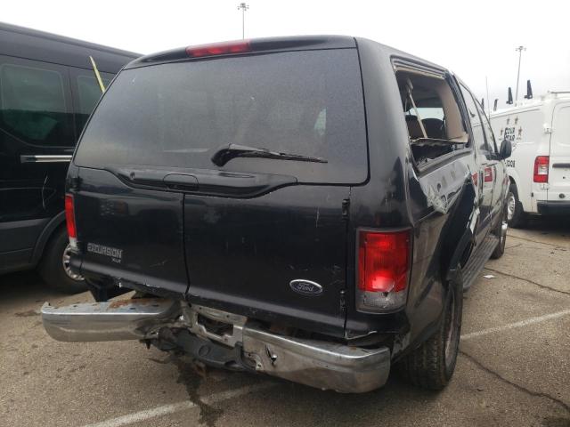 1FMNU41S1YEA66343 - 2000 FORD EXCURSION XLT BLACK photo 3