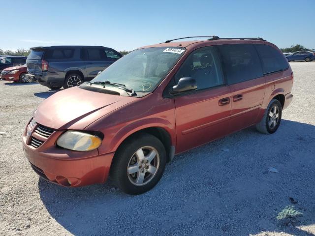 2D4GP44L46R764943 - 2006 DODGE GRAND CARA RED photo 1