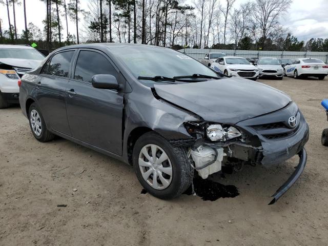 5YFBU4EE3CP048224 - 2012 TOYOTA COROLLA BASE SILVER photo 4