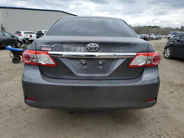 5YFBU4EE3CP048224 - 2012 TOYOTA COROLLA BASE SILVER photo 6
