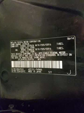 JTLZE4FE6EJ059756 - 2014 TOYOTA SCION XB Schwarz Foto 12