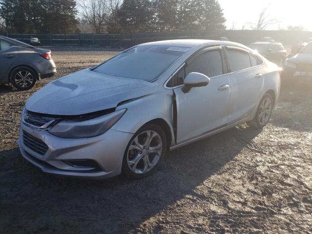 1G1BF5SM8J7162903 - 2018 CHEVROLET CRUZE PREMIER SILVER photo 1