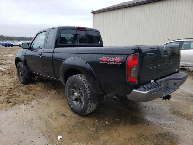 1N6ED26Y44C441568 - 2004 NISSAN FRONTIER KING CAB XE V6 BLACK photo 2